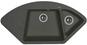 Мойка кухонная керамогранитная Florentina ВЕСТА 20.285.E1005.102 100,6*51 см. черный Мойка кухонная керамогранитная Florentina ВЕСТА 20.285.E1005.102 100,6*51 см. черный