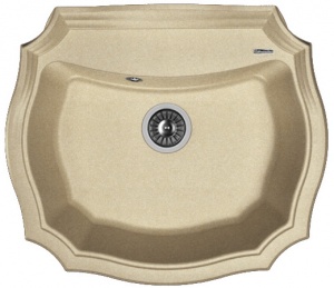 Мойка кухонная керамогранитная Florentina ЭМИЛИЯ 640 20.355.D0640.107 64*55 см. песочный Мойка кухонная керамогранитная Florentina ЭМИЛИЯ 640 20.355.D0640.107 64*55 см. песочный
