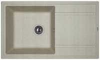 Мойка кухонная керамогранитная Florentina ЛИПСИ 860 20.130.D0860.305 86*51 см. грей