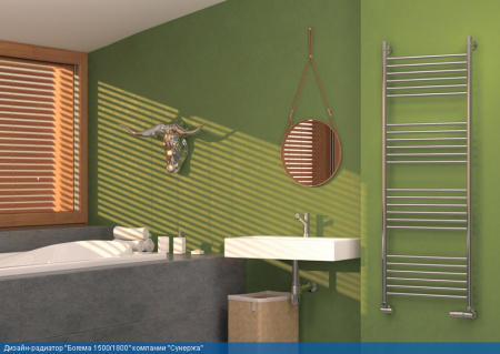 Полотенцесушитель водяной Сунержа БОГЕМА+ 00-0220-1580 1500х800 