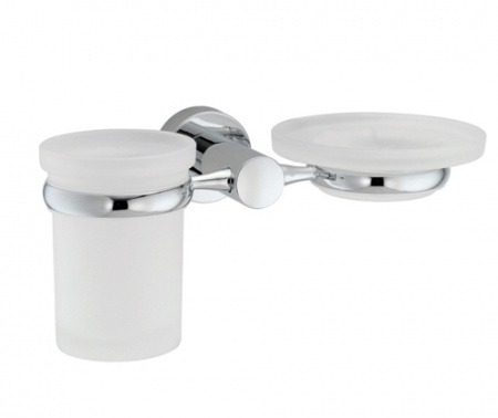 Стакан и мыльница навесной WasserKRAFT DONAU K-9426  