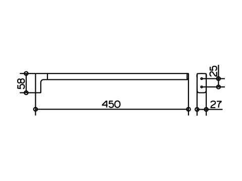 Полотенцедержатель Keuco COLLECTION MOLL 12720010000   Полотенцедержатель Keuco COLLECTION MOLL 12720010000