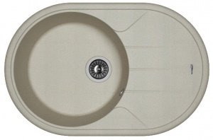 Мойка кухонная керамогранитная Florentina ЛОТОС 780 20.295.С0780.305 78*51 см. грей