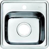 Мойка кухонная из нержавеющей стали IDDIS STRIT STR38P0i77 38*38 см.  Мойка кухонная из нержавеющей стали IDDIS STRIT STR38P0i77 38*38 см.