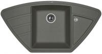 Мойка кухонная керамогранитная Florentina ЛИПСИ 980C 20.180.D0980.102 98*51 см. черный