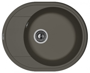 Мойка кухонная керамогранитная Florentina РОДОС 580 20.240.B0580.302 58*47 см. антрацит