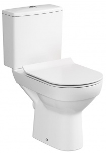 Унитаз-компакт Cersanit CITY NEW CLEAN ON S-KO-CIT011-3/5-COn-S-DL-w безободковый 
