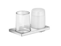 Стакан и дозатор жидкого мыла навесной Keuco EDITION 11 11153 019000  