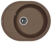 Мойка кухонная керамогранитная Florentina РОДОС 580 20.240.B0580.303 58*47 см. мокко