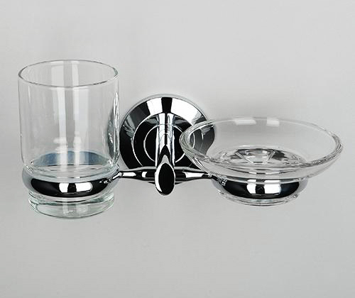 Стакан и мыльница навесной WasserKRAFT RHEIN K-6226  