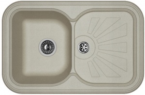 Мойка кухонная керамогранитная Florentina КРИТ 780 20.170.D0780.305 78*51 см. грей