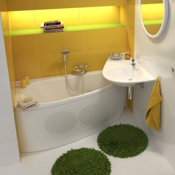 Ванна акриловая Ravak AVOCADO CT01000000 150x75 см. левая 