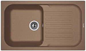 Мойка кухонная керамогранитная Florentina АРОНА 860 20.225.D0860.303 86*51 см. мокко