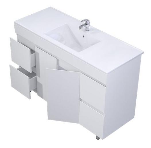 Тумба под раковину Mirsant NEXT HT120c10 120 см. 