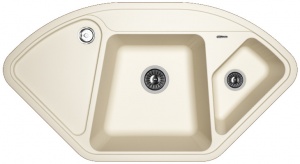 Мойка кухонная керамогранитная Florentina КАПРИ 20.185.J1060.201 100,6*57,5 см. жасмин
