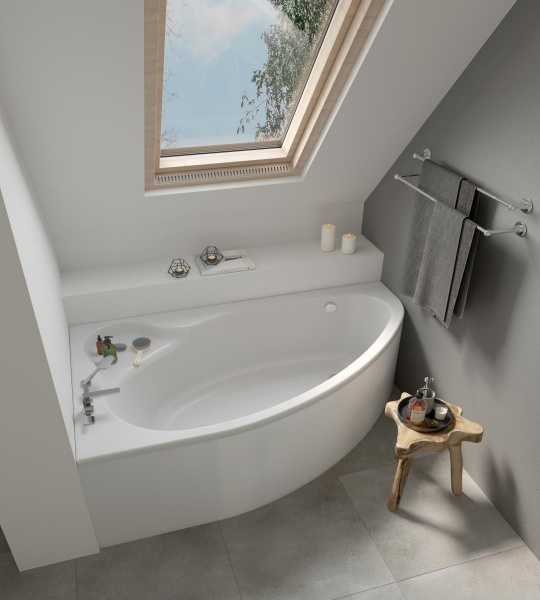 Ванна акриловая Santek ЭДЕРА 1.WH11.1.995 170x110 см. левая 