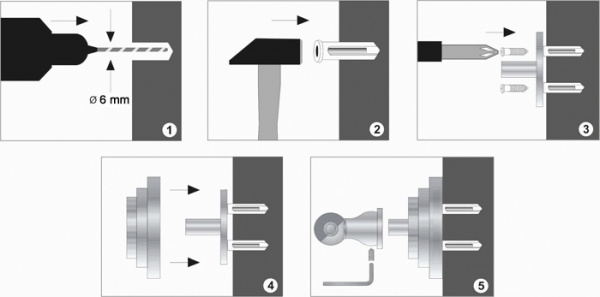 Держатель туалетной бумаги WasserKRAFT AMMER K-7097  