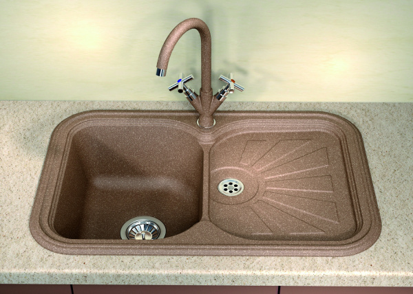 Мойка кухонная керамогранитная Florentina КРИТ 780 20.170.D0780.107 78*51 см. песочный