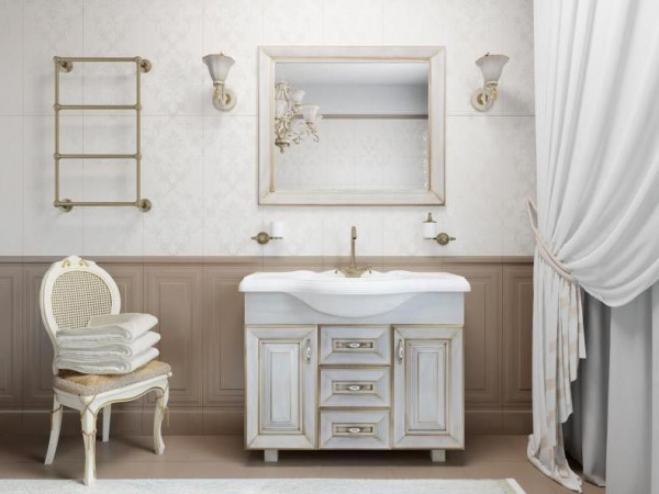 Зеркало Mirsant ВЕРСАЛЬ  105 см.  Зеркало Mirsant ВЕРСАЛЬ  105 см.