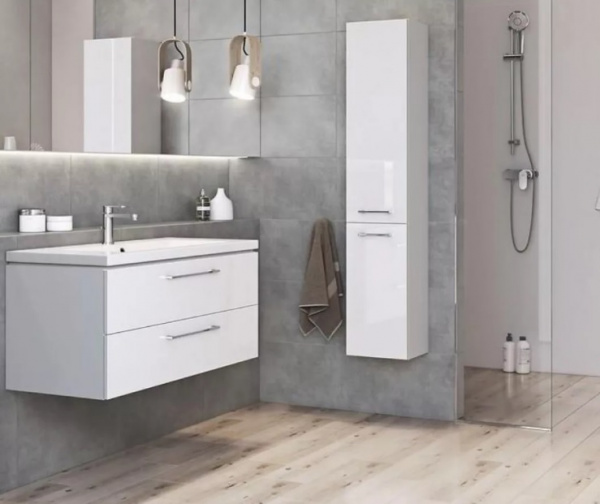 Пенал Cersanit LARA SB-SL-LAR/Wh   Пенал Cersanit LARA SB-SL-LAR/Wh